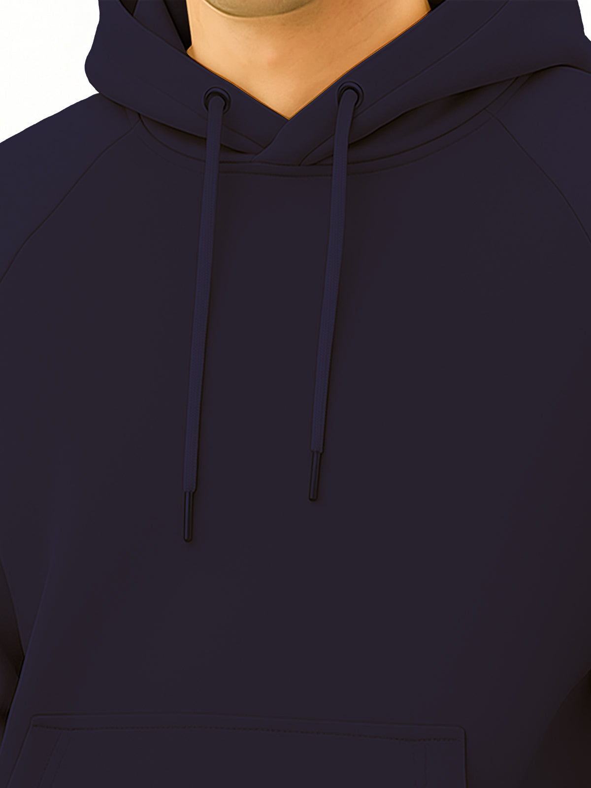 Men Dark Blue Hoodie for Winter | HD-411