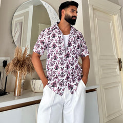 Tribal Flex Half-Sleeve Shirt | Breathable & Durable Men’s Shirts for Everyday Wear | SHS-19