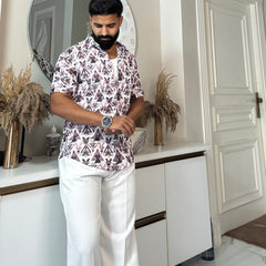 Tribal Flex Half-Sleeve Shirt | Breathable & Durable Men’s Shirts for Everyday Wear | SHS-19