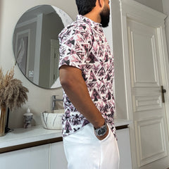 Tribal Flex Half-Sleeve Shirt | Breathable & Durable Men’s Shirts for Everyday Wear | SHS-19