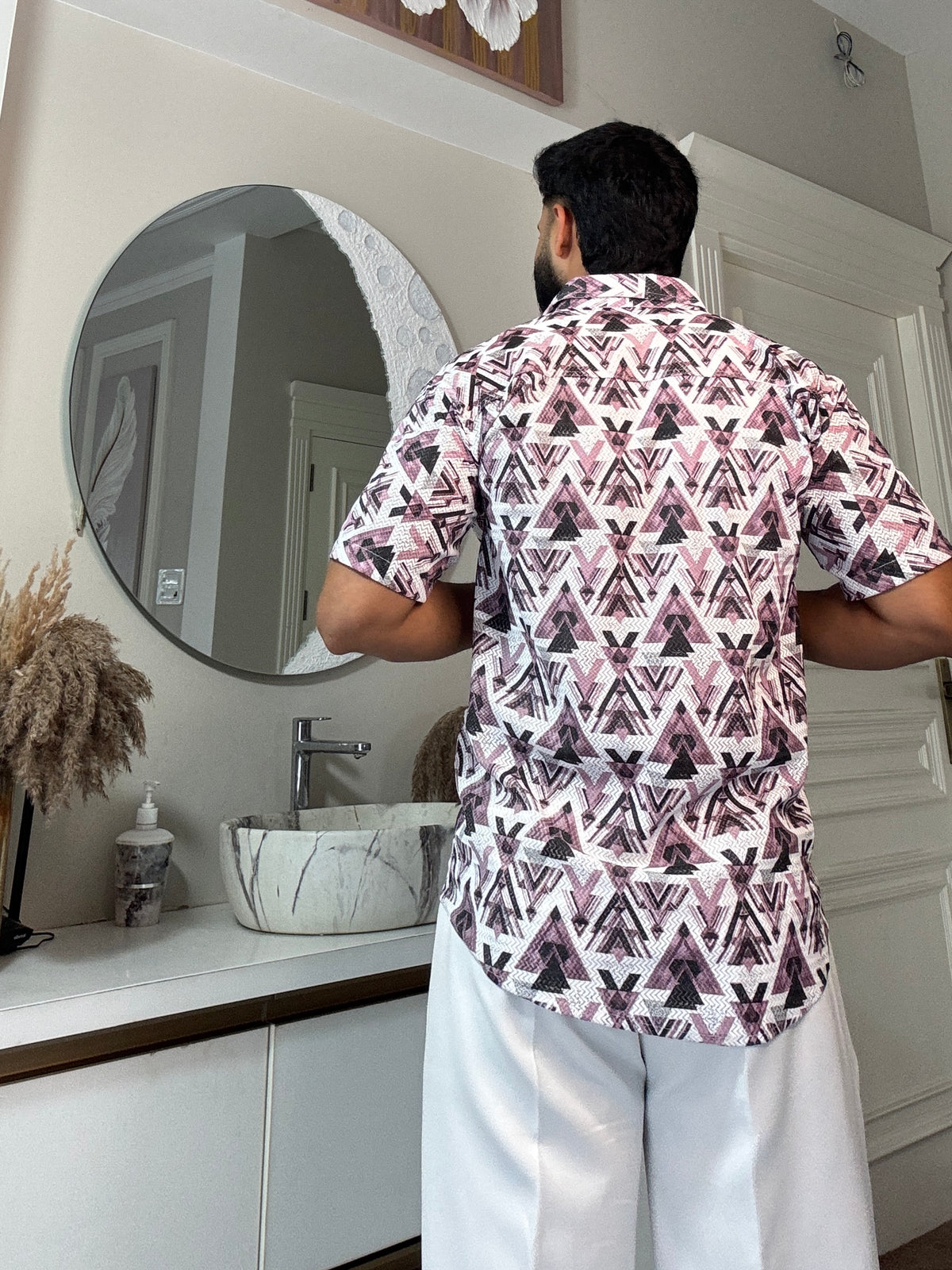 Tribal Flex Half-Sleeve Shirt | Breathable & Durable Men’s Shirts for Everyday Wear | SHS-19