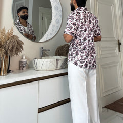 Tribal Flex Half-Sleeve Shirt | Breathable & Durable Men’s Shirts for Everyday Wear | SHS-19