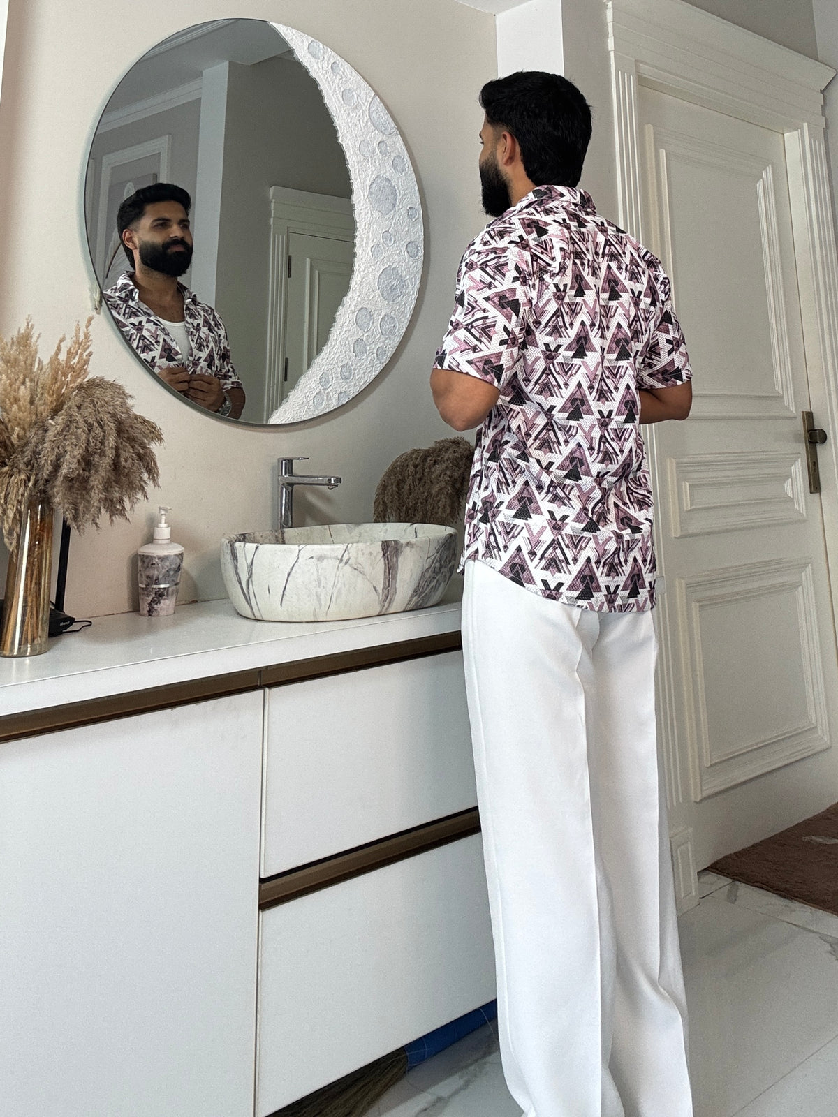 Tribal Flex Half-Sleeve Shirt | Breathable & Durable Men’s Shirts for Everyday Wear | SHS-19