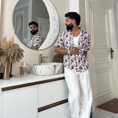 Tribal Flex Half-Sleeve Shirt | Breathable & Durable Men’s Shirts for Everyday Wear | SHS-19