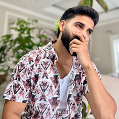 Tribal Flex Half-Sleeve Shirt | Breathable & Durable Men’s Shirts for Everyday Wear | SHS-19