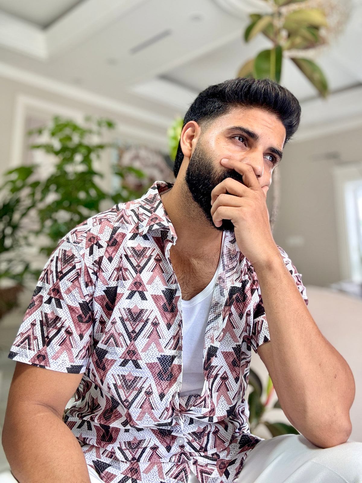 Tribal Flex Half-Sleeve Shirt | Breathable & Durable Men’s Shirts for Everyday Wear | SHS-19