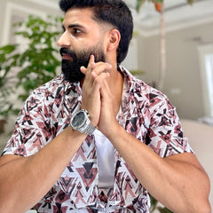 Tribal Flex Half-Sleeve Shirt | Breathable & Durable Men’s Shirts for Everyday Wear | SHS-19