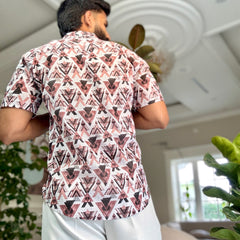 Tribal Flex Half-Sleeve Shirt | Breathable & Durable Men’s Shirts for Everyday Wear | SHS-19