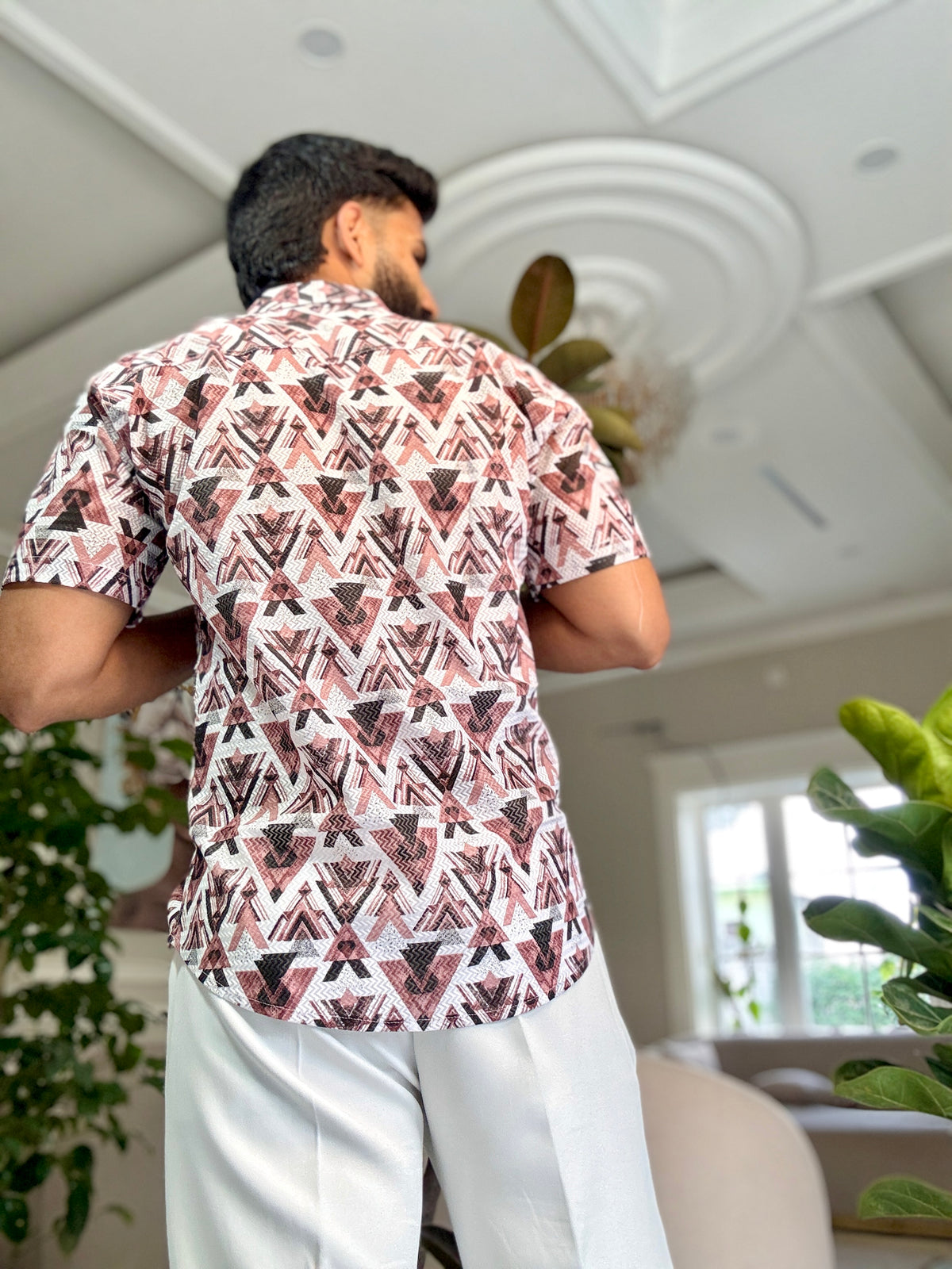 Tribal Flex Half-Sleeve Shirt | Breathable & Durable Men’s Shirts for Everyday Wear | SHS-19