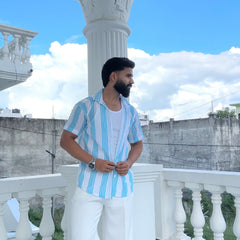 Men's Casual Half Sleeve Shirt - Multicolor | SHS-177
