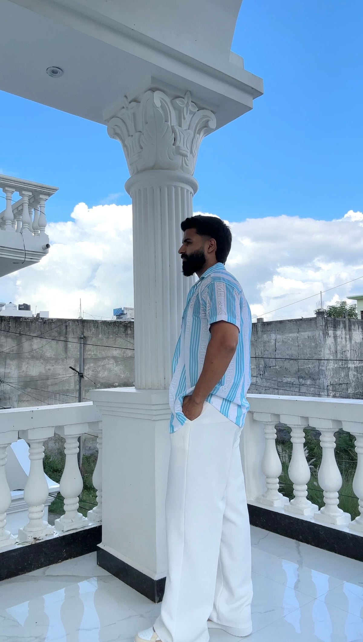 Men's Casual Half Sleeve Shirt - Multicolor | SHS-177