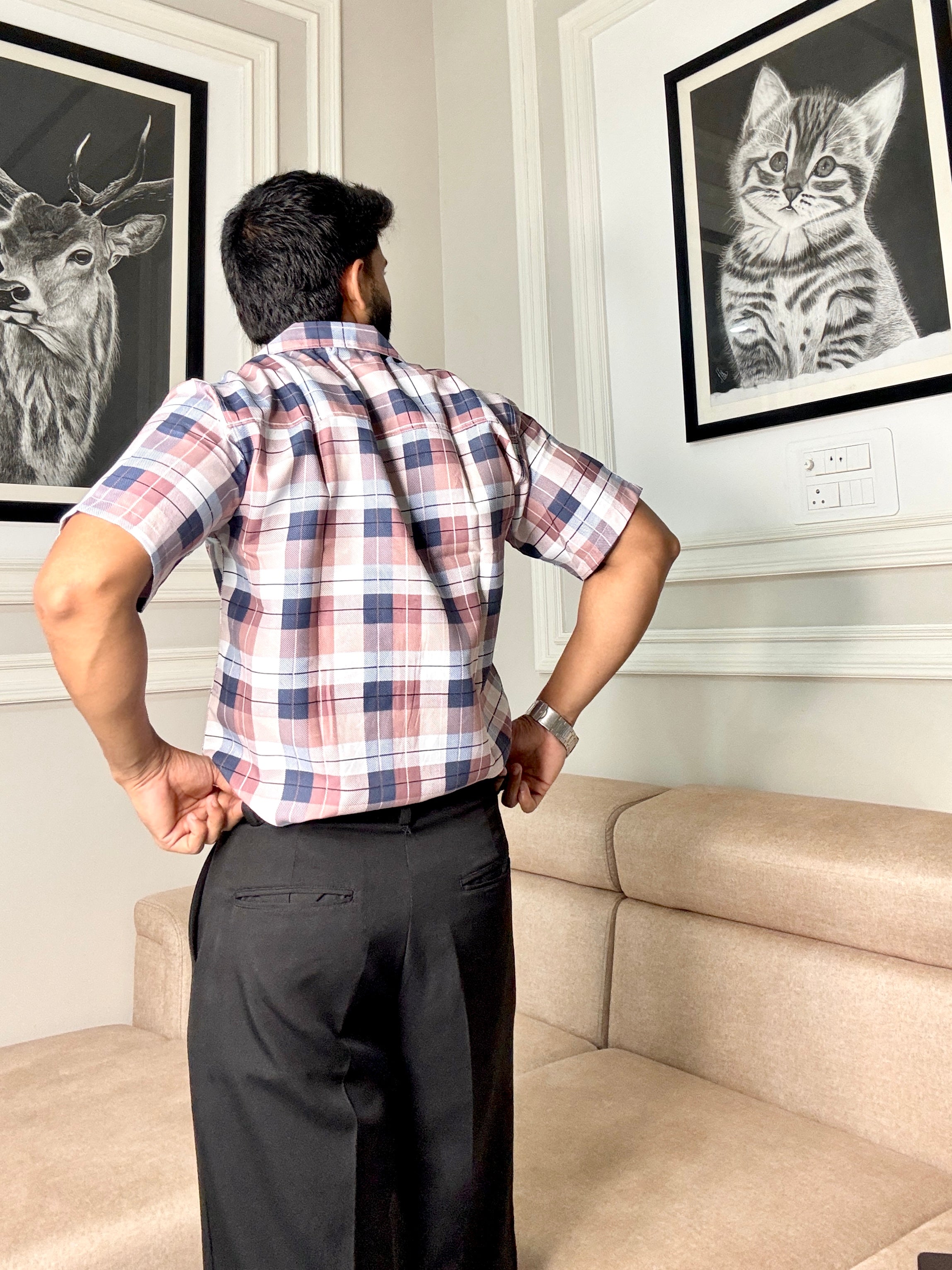 Shirt for Men's Pack of 2 (UHSS-162,UHSS-163)