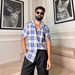 Men's Casual Half Sleeve Shirt - Multicolor | SHS-161