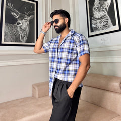 Men's Casual Half Sleeve Shirt - Multicolor | SHS-161