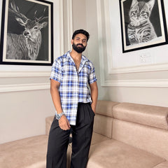 Men's Casual Half Sleeve Shirt - Multicolor | SHS-161