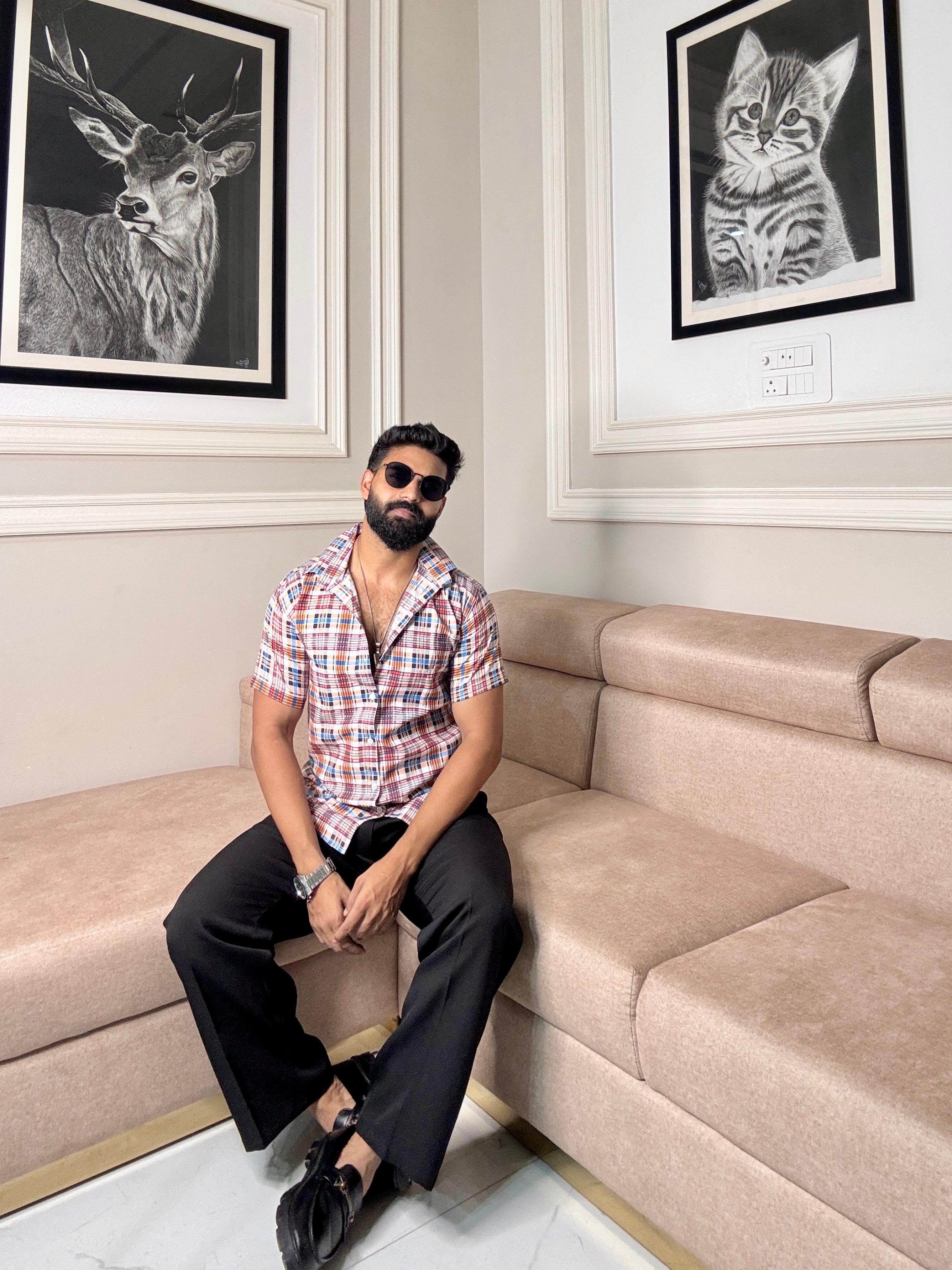 The Highland Flannel Shirt | Breathable & Durable Men’s Shirts for Everyday Wear | UHSS-12