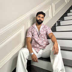 Men's Casual Half Sleeve Shirt - Multicolor | UHSS-181