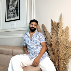 Men's Casual Half Sleeve Shirt - Multicolor | UHSS-180
