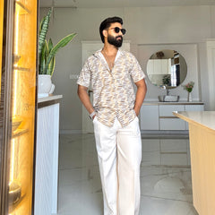 Men's Casual Half Sleeve Shirt - Multicolor |UHSS-182