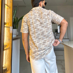 Men's Casual Half Sleeve Shirt - Multicolor |UHSS-182