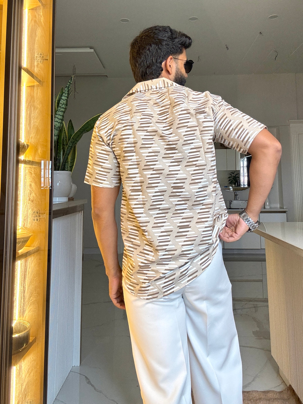 Men's Casual Half Sleeve Shirt - Multicolor |UHSS-182