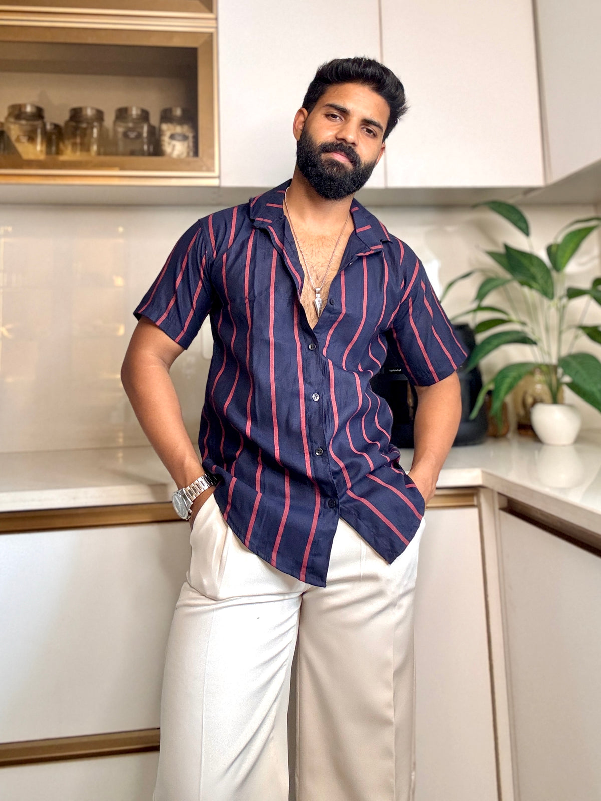 The Heritage Crisp Shirt | Breathable & Durable Men’s Shirts for Everyday Wear | UHSS-14