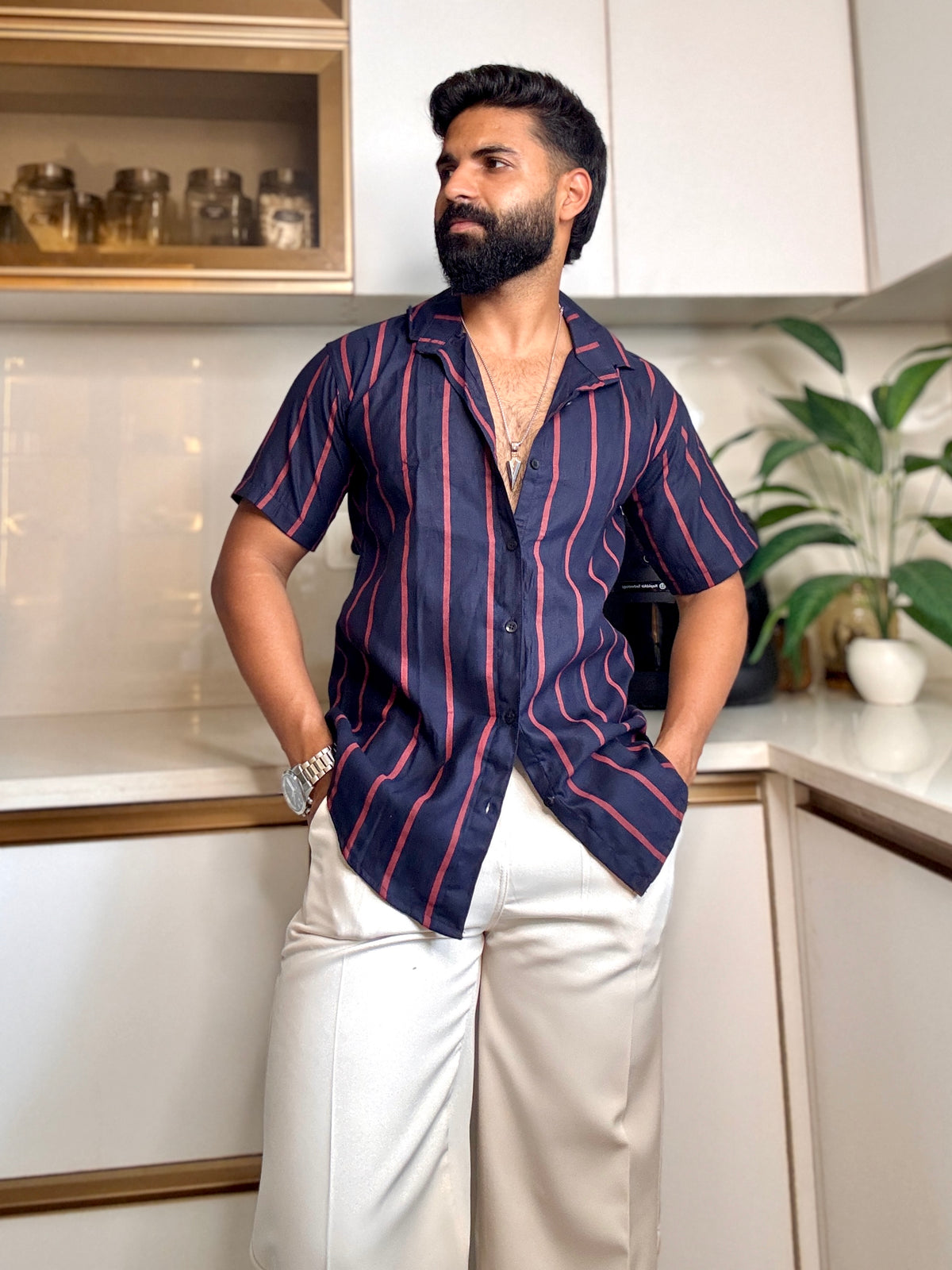 The Heritage Crisp Shirt | Breathable & Durable Men’s Shirts for Everyday Wear | UHSS-14