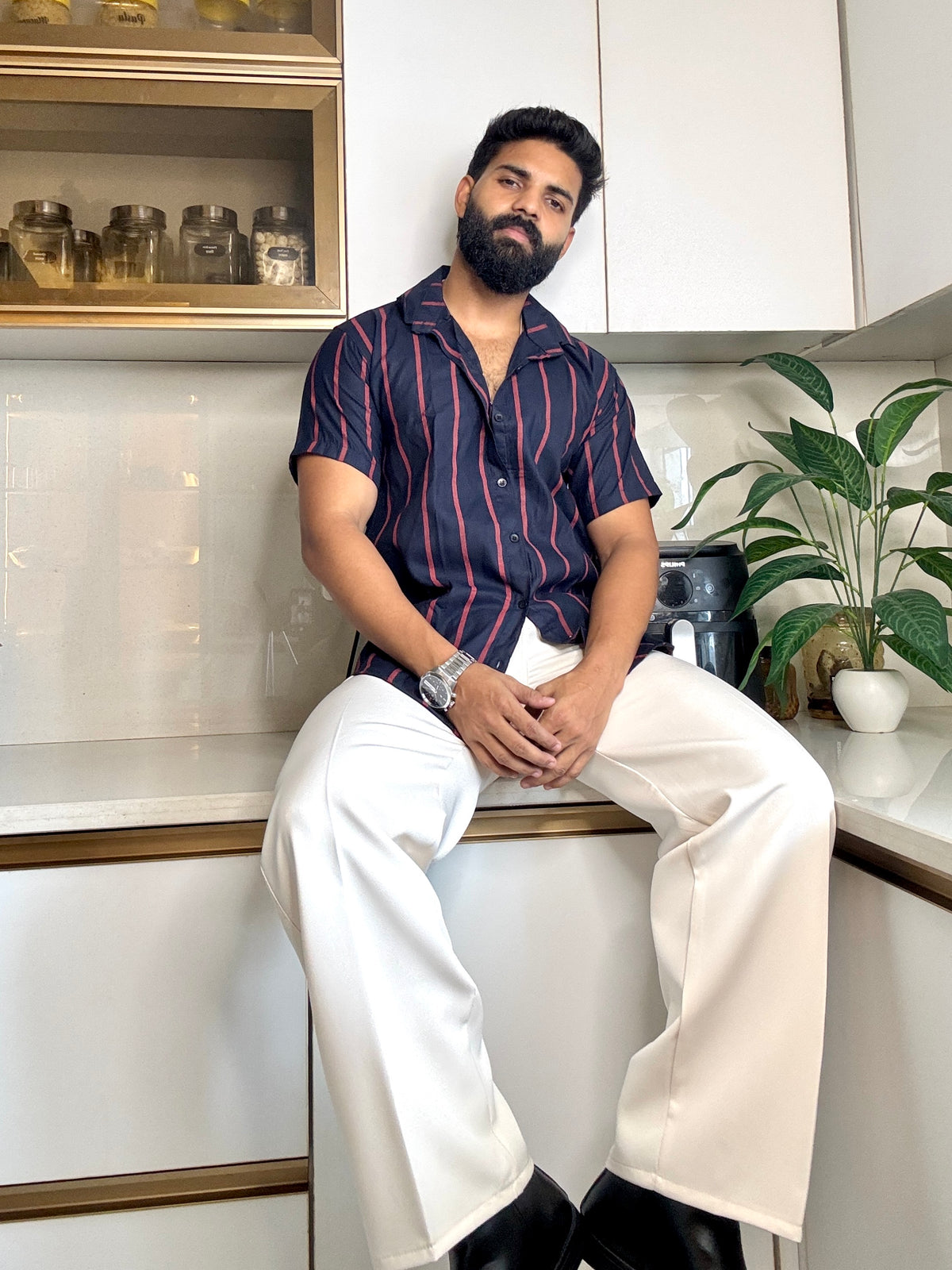 The Heritage Crisp Shirt | Breathable & Durable Men’s Shirts for Everyday Wear | UHSS-14