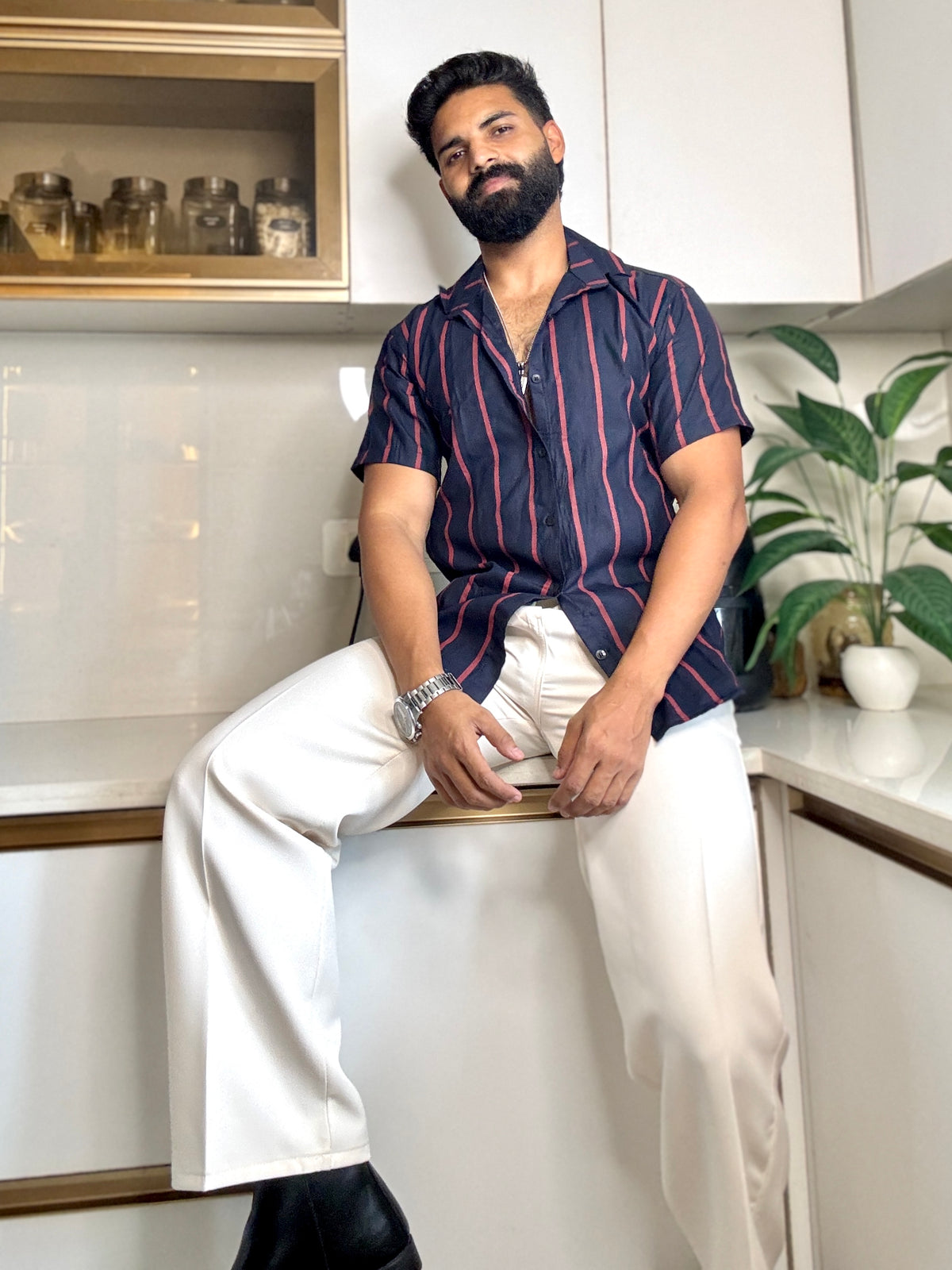 The Heritage Crisp Shirt | Breathable & Durable Men’s Shirts for Everyday Wear | UHSS-14