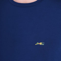Navy Blue Cotton Co-Ord Set (Tshirt+Short) | NS-30