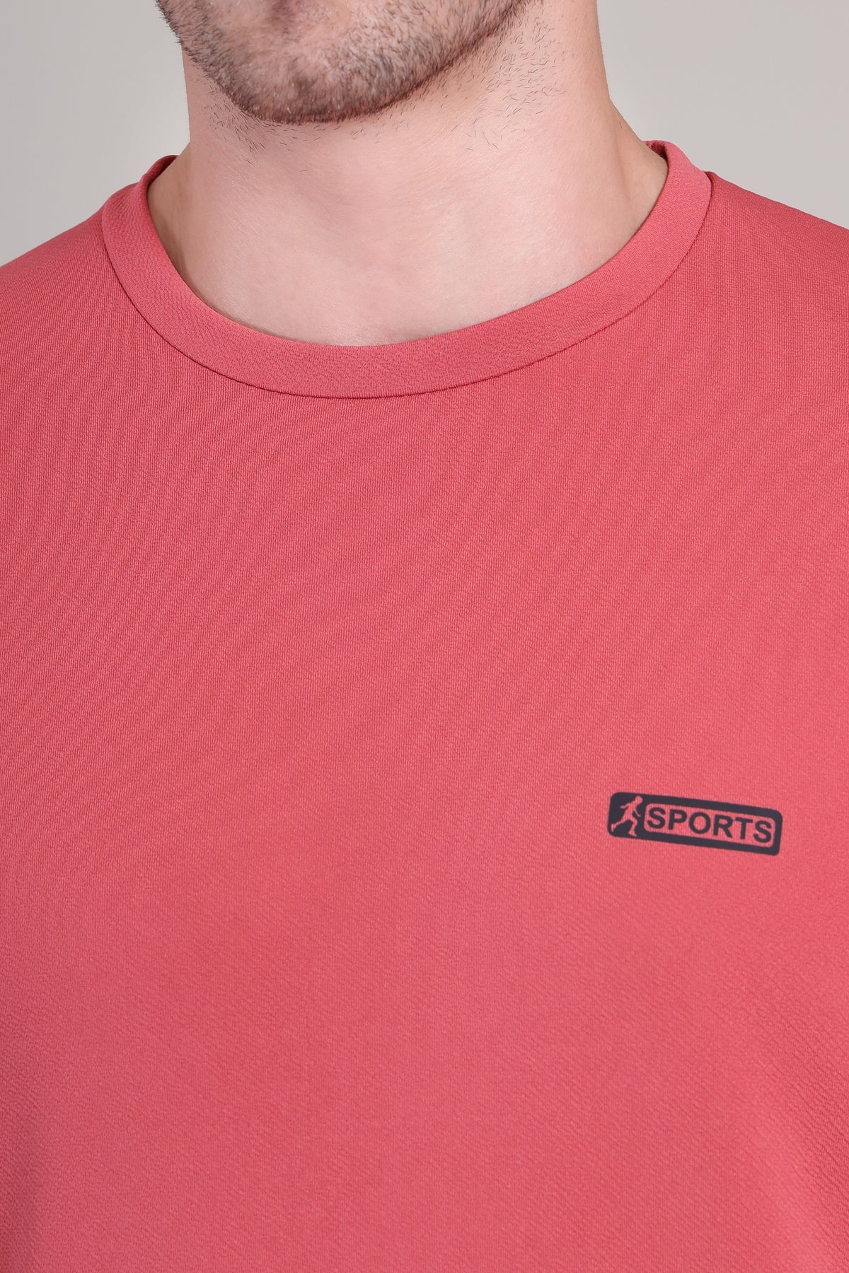 Brick Red Cotton Co-Ord Set (Tshirt+Short) | NS-36