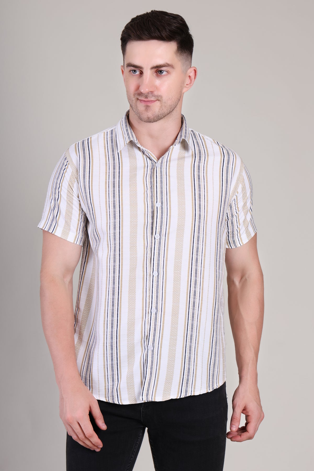 Men's Casual Half Sleeve Shirt | GHS-197