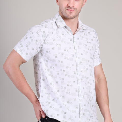 Men's Casual Half Sleeve Shirt | GHS-194