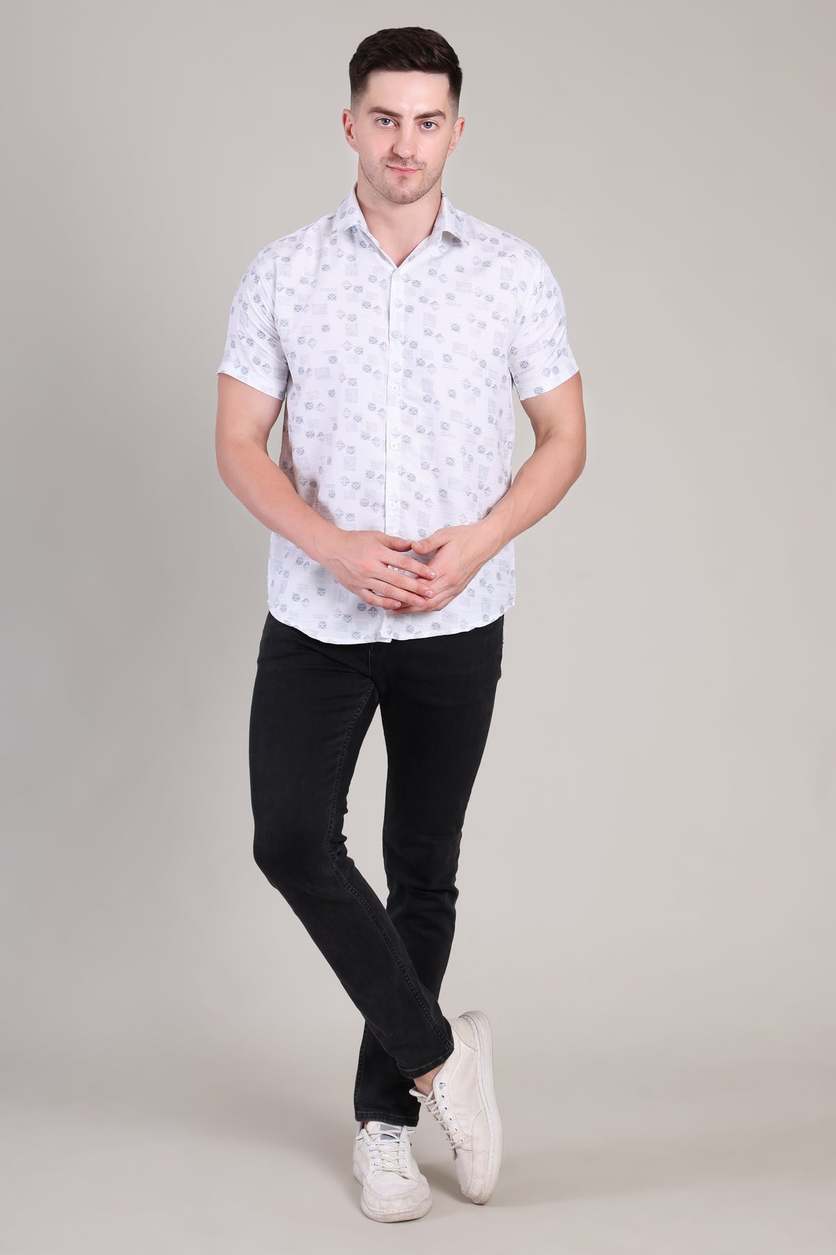 Men's Casual Half Sleeve Shirt | GHS-192