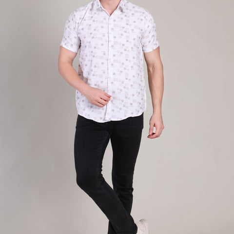 Men's Casual Half Sleeve Shirt | GHS-193