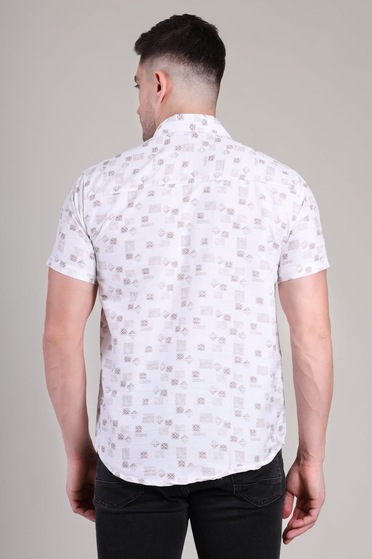 Men's Casual Half Sleeve Shirt | GHS-193