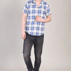 Men's Casual Half Sleeve Shirt - Multicolor | SHS-161