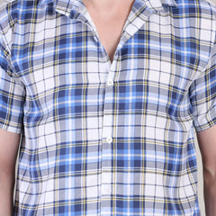 Men's Casual Half Sleeve Shirt - Multicolor | SHS-161