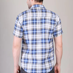 Men's Casual Half Sleeve Shirt - Multicolor | SHS-161