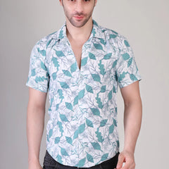 Men's Casual Half Sleeve Shirt - Multicolor | UHSS-135