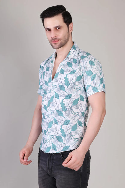 Men's Casual Half Sleeve Shirt - Multicolor | UHSS-135