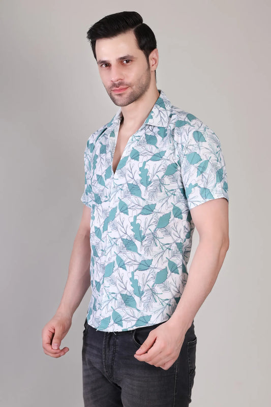 Men's Casual Half Sleeve Shirt - Multicolor | UHSS-135