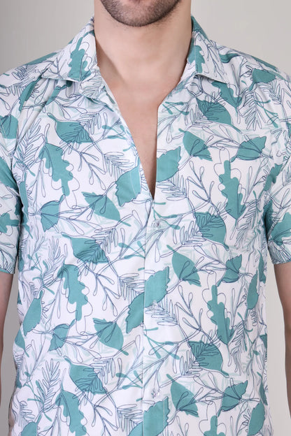 Men's Casual Half Sleeve Shirt - Multicolor | UHSS-135