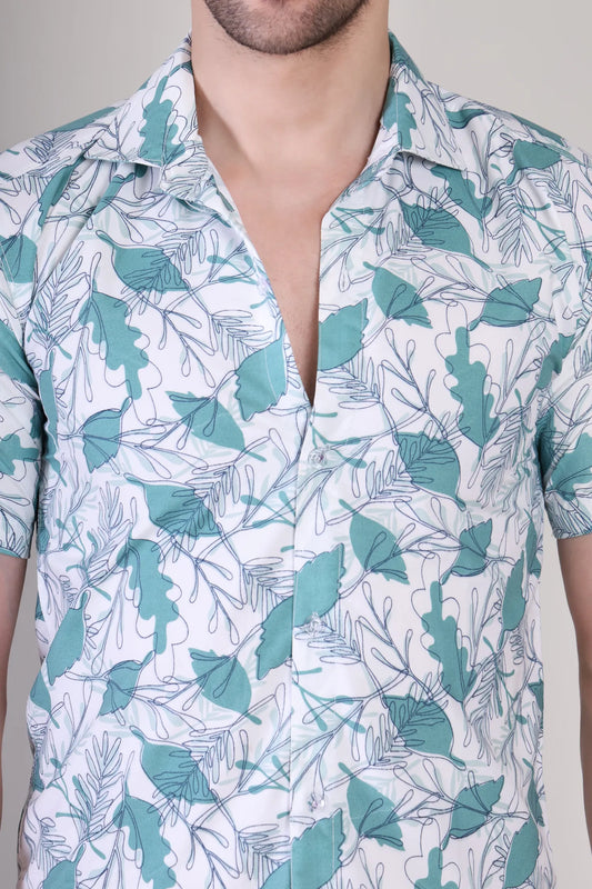 Men's Casual Half Sleeve Shirt - Multicolor | UHSS-135
