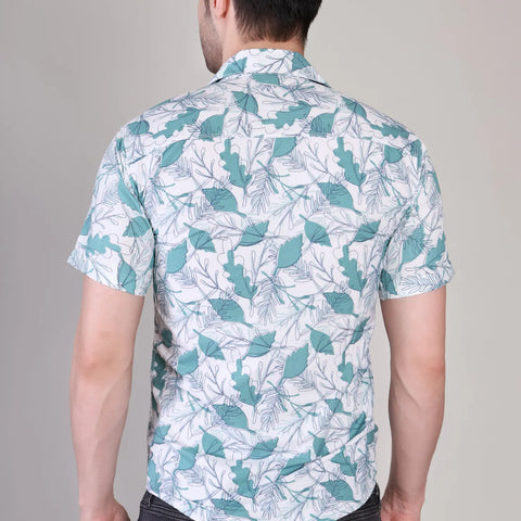 Men's Casual Half Sleeve Shirt - Multicolor | UHSS-135