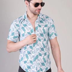 Men's Casual Half Sleeve Shirt - Multicolor | UHSS-135