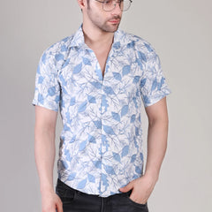Men's Casual Half Sleeve Shirt - Multicolor | UHSS-134