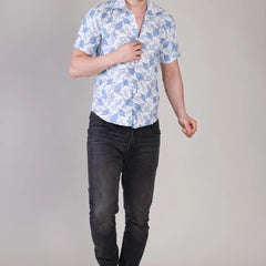 Men's Casual Half Sleeve Shirt - Multicolor | UHSS-134