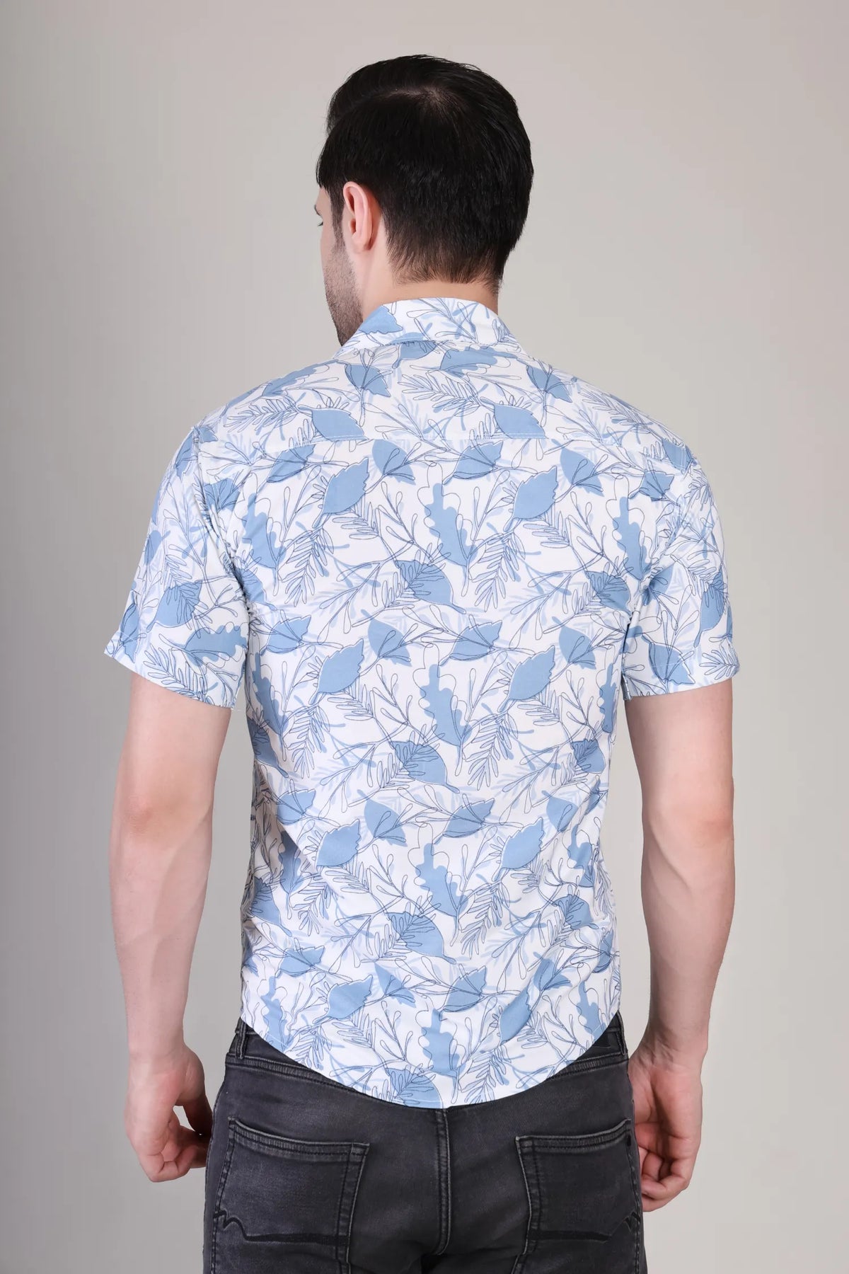 Men's Casual Half Sleeve Shirt - Multicolor | UHSS-134