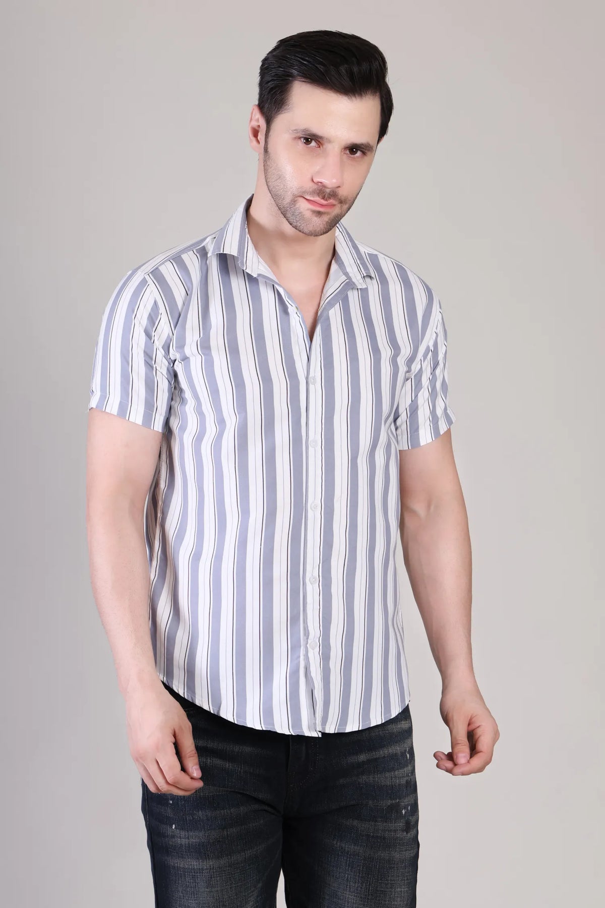 Men's Casual Half Sleeve Shirt | UHSS-168